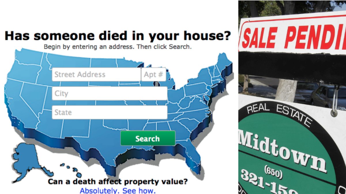 Ny tjänst avslöjar om någon har dött i ditt hus.